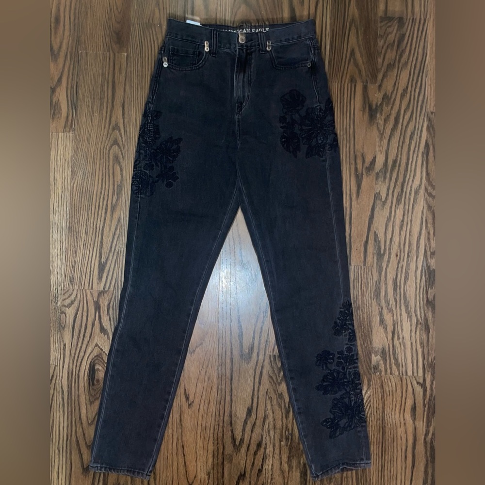 American Eagle Embroidered Jeans